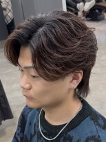 エデアンホンテン メンズサロン(EDEAN 本店 (旧:EDEAN 上通)) 熊本フェザーパーマ 刈り上げセンターパート ニュアンスパーマ