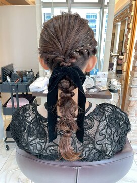 ルページ 千葉(lpage) 髪質改善/顔周りレイヤーカット/グレージュ[千葉/千葉駅]