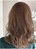 透け感ハイライトベージュ☆