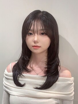 セブンルックス(7LOOKS) 【髪質改善】アッシュブラウン×顔周りレイヤー