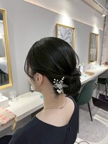 ヘアアレンジメント ボガスティーズ 川崎店(Hair arrangement Vogusty's) 低めアップスタイル