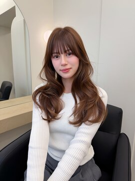 ティエリー 新宿(Tiely) レイヤーカット/ブラウン/髪質改善/髪質改善トリートメント