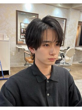フィガロ ウメダ(FIGARO UMEDA) リバースセンターパートメンズショート