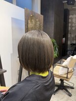 ノーム(norm) 透明感ショコラグレージュボブ