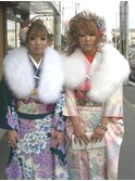 着物でセットスタイル