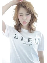 ヌーベルヴァーグ(Nouvelle Vague)&nbsp;【Nouvelle Vague】ふんわりフェザーカール×ブルーアッシュ☆