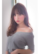 ヘアーアートシフォン 池袋西口店(Hair art chiffon)&nbsp;ブルージュカラーアシメで似合わせカットヴェールウェーブ 池袋