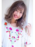 笑顔が似合う愛されミディアムヘアー担当スタイリスト平川友理