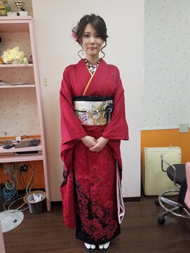 美容室イーナ(e na) 振り袖&アップ