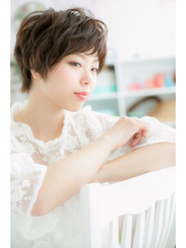 ヘアアンドビューティー ミック(Hair & Beauty miq) 甘辛MIX☆フェミニンショートa