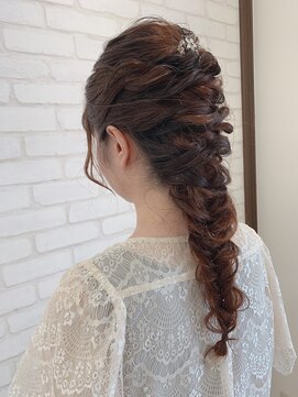 ウィル 東三国店(WiLL) 【ＷiLL水谷】編みおろしパーティーアレンジ