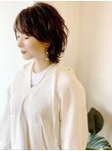 【LatelierContent yumi】トップから動きのある長めショート