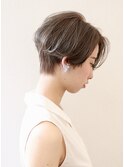 大人ショート　スッキリ小顔カット