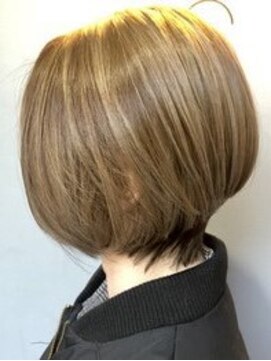ザ エス(the S) ｔｈｅＳ♪丸みショート×バレイヤージュ