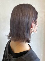 ベルビアンカ(Belle BIANCA)&nbsp;Belle BIANCA 燻みカラー/グレージュ/外はねボブ　by TOMOE