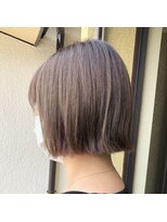 サロンエヌズ(salon Nz)&nbsp;アディクシーミルクティーベージュ☆＋インナーカラー☆ピンク
