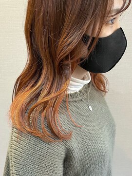 ヘアーデザイン アズール(Hair Design Azur) 【Azur】Orange!