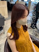 コワファーストナガサキシャンプーボーイ(COIFF1RST NAGASAKI SHAMPOO BOY)&nbsp;【韓国ヘア】くびれフェイスレイヤー！