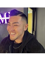 ダムディートウキョウ 北千住店(DAMDEE TOKYO) 七三フェード