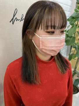 ハブ(hub) 【天神今泉】インナーカラー