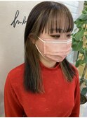 【天神今泉】インナーカラー