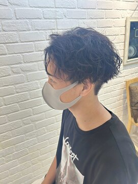 デイジー インデックスヘア 大島店(DAISY index hair) 直毛！？大丈夫イカしたスパイラルパーマにチェンジ￥12400