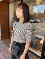 ヘア プロデュース キュオン(hair produce CUEON.) 大人可愛い２０代３０代４０代ナチュラルストレート美髪地毛風