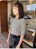 大人可愛い20代30代40代ナチュラルストレート美髪地毛風