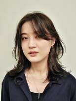 ミディアム/フェイスレイヤー/レイヤーカット/20代/30代/銀座