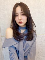 ルームバイシー 新宿(Loom. by Sea)&nbsp;大人ガーリー×ダークアッシュ[似合わせカット/ミディアム]