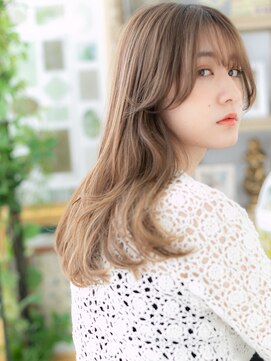 カバーヘア イヴ 戸頭店(COVER HAIR EVE) 外国人風大人ハイライトゆる巻きロングTb3戸頭20代30代40代