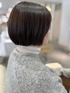 フリップビーアヴェダ(FLIP B AVEDA) ショートボブ×本八幡×トリートメント×黒髪