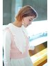 【巻いてもストレートでも◎】カット+カラー+ハイライトカラー￥11000～