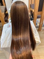 グランバイ アトリエドングリ(Grand × AtlierDonguri) お客様髪質改善データ1405(梅雨対策ストレート)