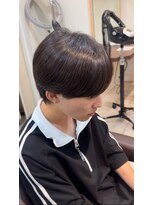 アッシュ 久が原店(Ash) ピンピンしない自然なカールのあるマッシュ