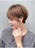 ショートボブ髪型30代40代50代前髪あり前髪なし面長丸顔【倉田】