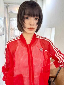 ミンクス渋谷スマートサロン(MINX shibuya smart salon) イメチェン前髪小顔ボブ_渋谷/表参道