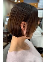 エメヘアデザイン ルイス(Aimer Hair Design Lewis)&nbsp;ボブ/オイルカラー/弘前市