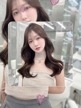 エヌアイ オモテサンドウ(ni omotesando) ☆韓国くびれヘア お顔まわりカット シースルーバング☆