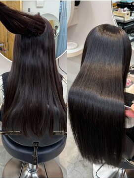 ケシキ 表参道 原宿(kesiki.) 地毛風縮毛矯正/酸性ストレート/髪質改善/パーマ落とし