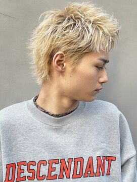 アリエッタ(aRietta) 【ARIETTA大森】アップバング/スパイキーショート/ブロンド