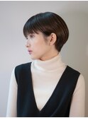 マッシュショート・ニュアンスパーマ・ショートヘア・銀座