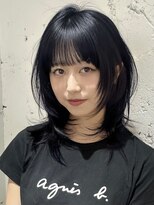 ライン(LINE)&nbsp;韓国風/レイヤー/小顔/前髪カット/ハッシュカット