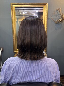 ユニコヘア(unico hair) ストレート×チョコレートカラー