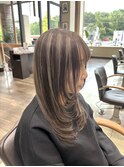 レイヤーカット/ハイライト/ブリーチ/髪質改善