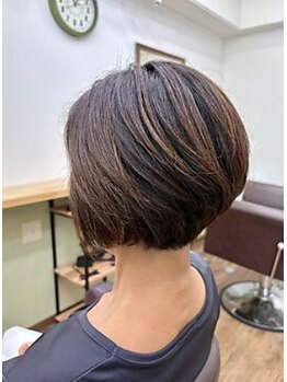 技術力が高いショートはカットが決め手！お客様一人一人の骨格に合わせたカットで理想の仕上がりに☆