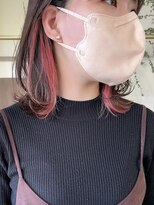 ラック 津田沼(LUCK)&nbsp;インナーカラー/イヤリングカラー/ピンクカラー/顔周りレイヤー