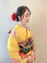 ラトリエコンタン(L´atelier Content)&nbsp;【shima】成人式ヘア/卒業式ヘア/袴ヘア/おだんご