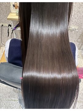 ゼストソエル(ZEST soell) 立川/暗めカラー/髪質改善/艶髪ロング/ナチュラルスタイル