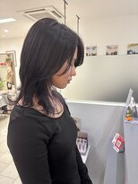 キャピタル(CAPITAL)&nbsp;インナーカラー×ディープバイオレット